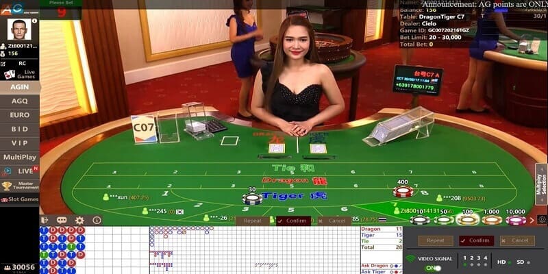 Giới thiệu chung về sòng bạc AG casino