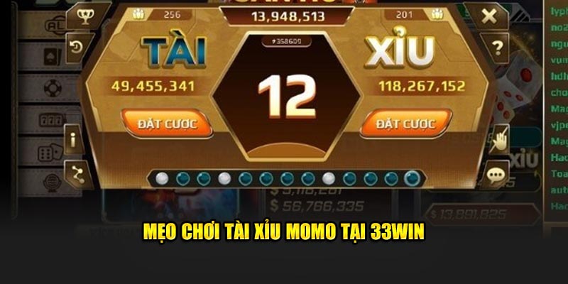 Mẹo chơi Tài Xỉu Momo tại 23Win