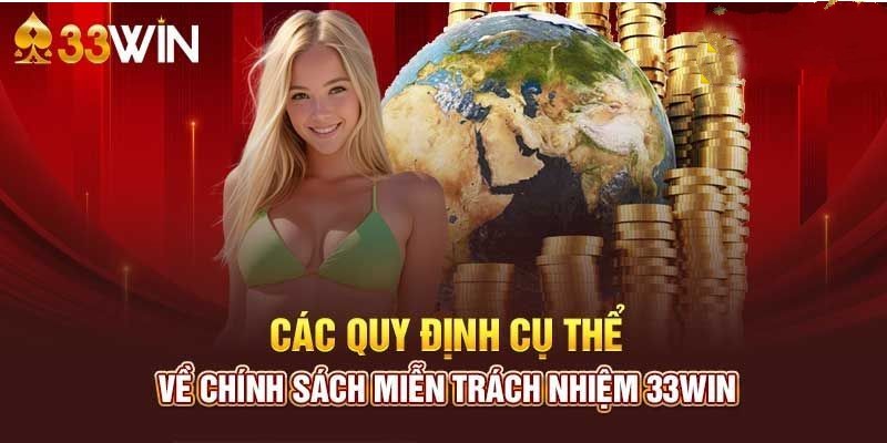 Quy tắc cụ thể về miễn trừ trách nhiệm