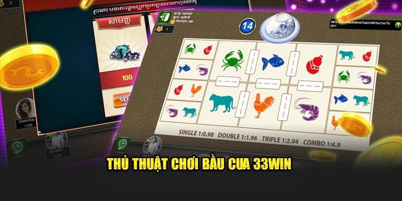 Thủ thuật chơi Bầu Cua 23Win